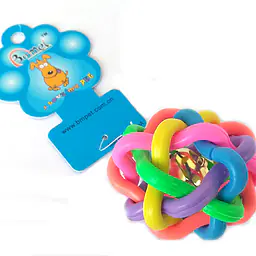 Игрушка резиновая "Атом", 6,5 см, №2