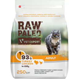 Vet Expert Adult Cat, с индейкой и курицей, 2 кг