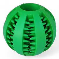 Игрушка резиновая, мяч литой, трикси, 7см