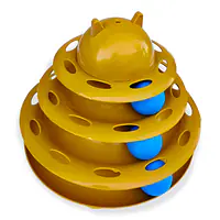 Игрушка интерактивная для кошек, трехярусная