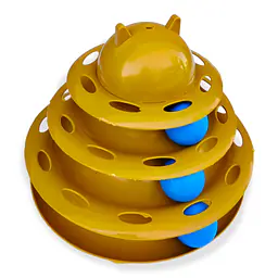 Игрушка интерактивная для кошек, трехярусная