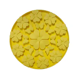 Силиконовая медленная кормушка на присосках - Цвет: #FFFF00