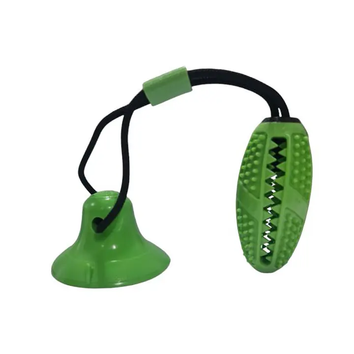 Игрушка для чистки зубов, на присоске - Цвет: #228C22