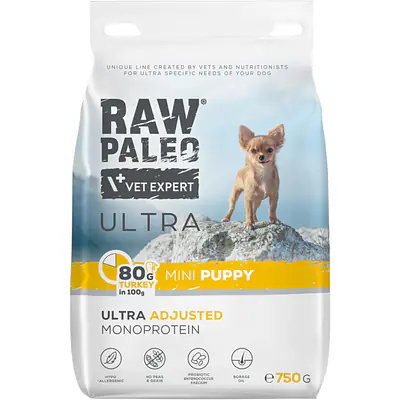 Vet Expert Puppy, cu curcan, 2 kg imagine principală