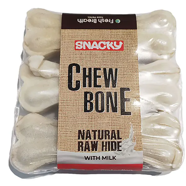 Кость белая, 10 см, SNACKY