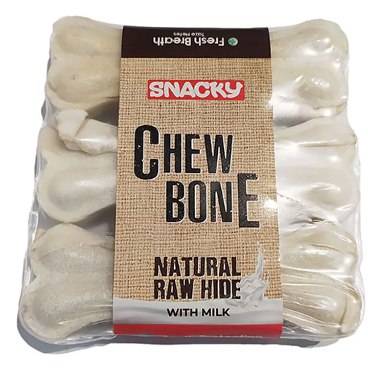 Кость белая, 10 см, SNACKY