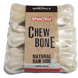 Кость белая, 10 см, SNACKY