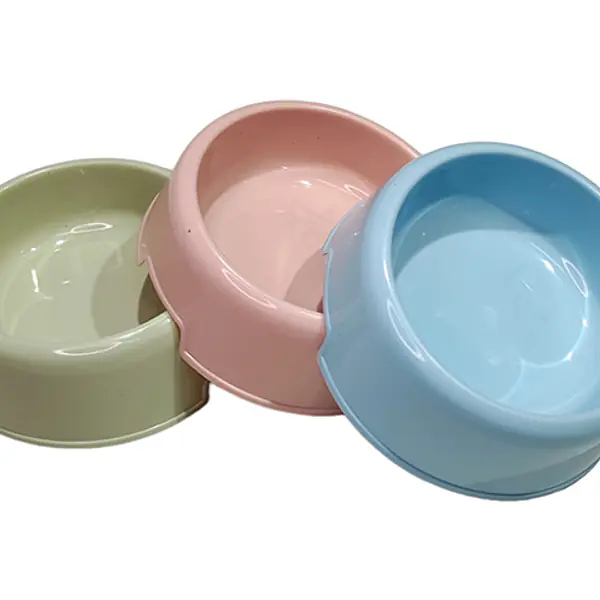 Миска пластмассовая разные цвета, 14х4,6 см 