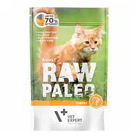 Vet Expert RAW PALEO Adult Cat Turkey - Вес Упаковки: 100 г