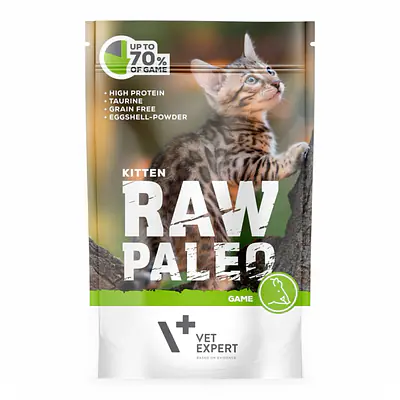 Vet Expert RAW PALEO Kitten GAME основное изображение