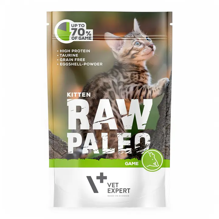 Vet Expert RAW PALEO Kitten GAME - Вес Упаковки: 100 г, Вес Упаковки: 100 г