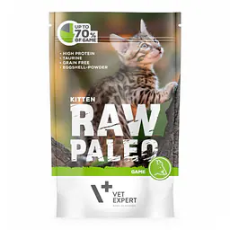 Vet Expert RAW PALEO Kitten GAME - Вес Упаковки: 100 г, Вес Упаковки: 100 г