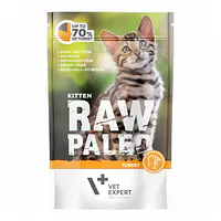 Vet Expert RAW PALEO Kitten Turkey - Вес Упаковки: 100 г