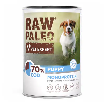 Vet Expert RAW PALEO Puppy COD основное изображение