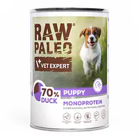 Vet Expert RAW PALEO Puppy DUCK - Вес Упаковки: 400 г
