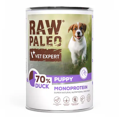 Vet Expert RAW PALEO Puppy DUCK основное изображение