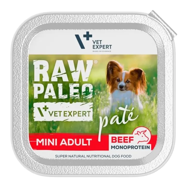 Vet Expert RAW PALEO PATÉ MINI ADULT VITA - Вес Упаковки: 150 г, Вес Упаковки: 150 г