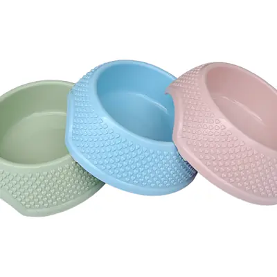 Миски пластиковые, рифленые 18,8х6 см основное изображение