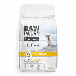 Vet Expert RAW PALEO ULTRA MINI ADULT TURKEY - Вес Упаковки: 2 кг