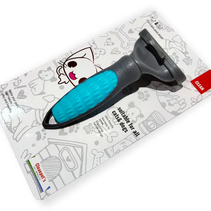 Фурминатор с кнопкой, 16*7,5см, средний - Master