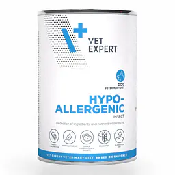 Vet Expert Veterinary Diet HYPOALLERGENIC DOG INSECT - Вес Упаковки: 400 г, Вес Упаковки: 400 г