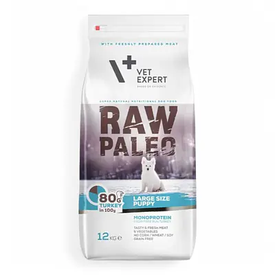 Vet Expert RAW PALEO puppy large breed turkey основное изображение