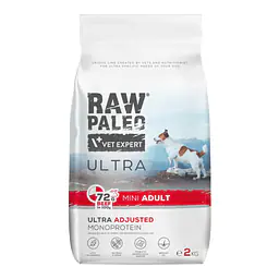 Vet Expert RAW PALEO ULTRA MINI ADULT BEEF - Вес Упаковки: 2 кг, Вес Упаковки: 2 кг
