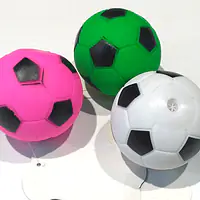 Мяч футбол, винил с пищалкой D=6 cm