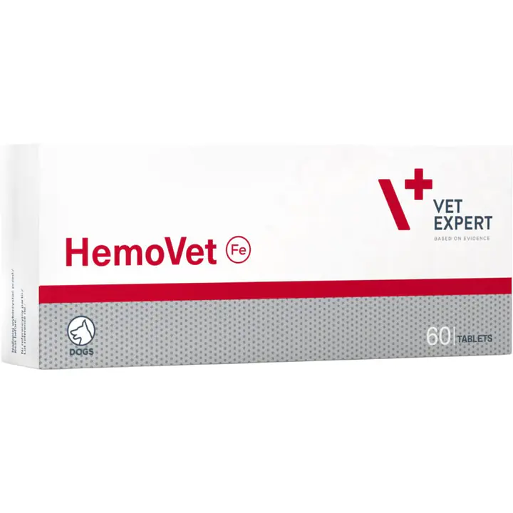 Vet Expert HemoVET, с кровяными продуктами свиней, 60 табл.