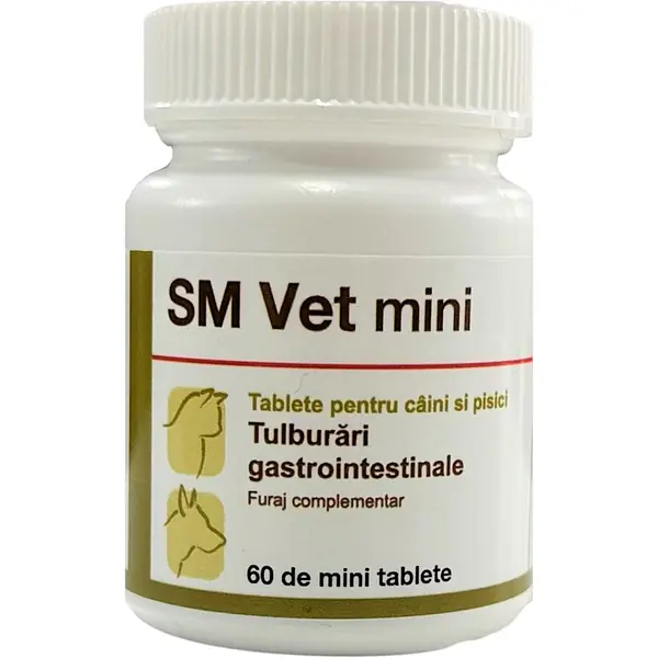 VetExpert DOLFOS SM Vet 60, с смектитом, 60 таблеток