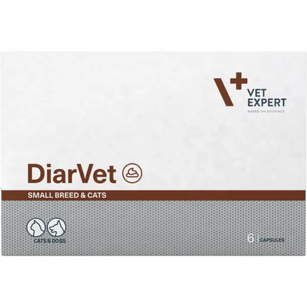 VetExpert, Диарвет, 6 капсул, TWIST OFF