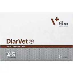 VetExpert, Диарвет, 6 капсул, TWIST OFF