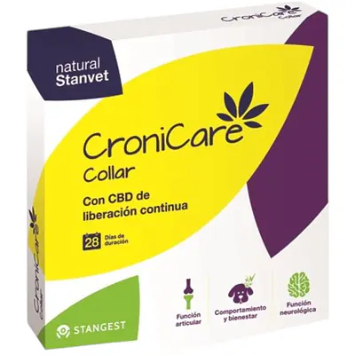 Stangest, Cronicare Collar, с каннабидиолом и ментолом, 60 см основное изображение