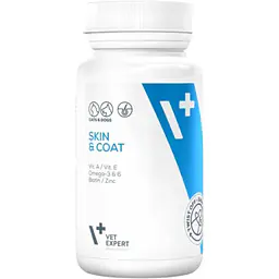 Vet Expert SKIN & COAT, с Омега-3 и Омега-6, 30 капсул