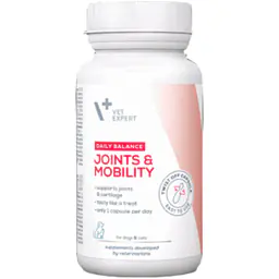 Vet Expert JOINT & MOBILITY, с глюкозамином, хондроитином и гиалуроновой кислотой, 30 капсул с закручивающейся крышкой
