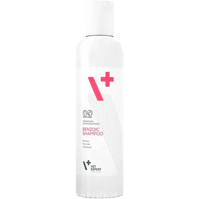 VetExpert BENZOIC Шампунь, с бензоилпероксидом, 250 мл основное изображение