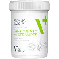 Vet Expert, влажные салфетки для зубов Caryodent, 50 шт