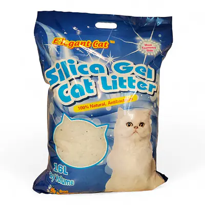 Наполнитель силикагелевый для кошачих туалетов, 16 л основное изображение