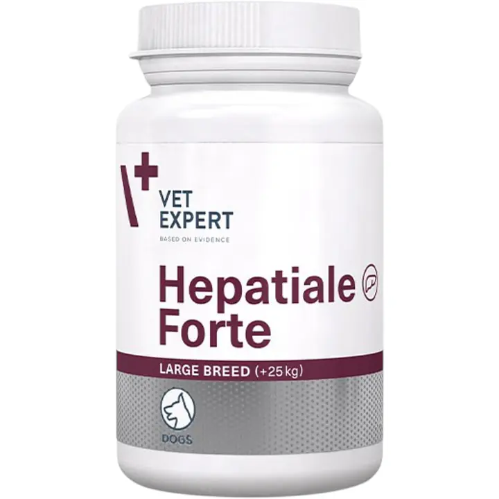 Vet Expert HEPATIALE FORTE Large Breed, поддержка функции печени, 40 табл. по 1 табл. на 25 кг