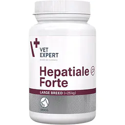 Vet Expert HEPATIALE FORTE Large Breed, поддержка функции печени, 40 табл. по 1 табл. на 25 кг