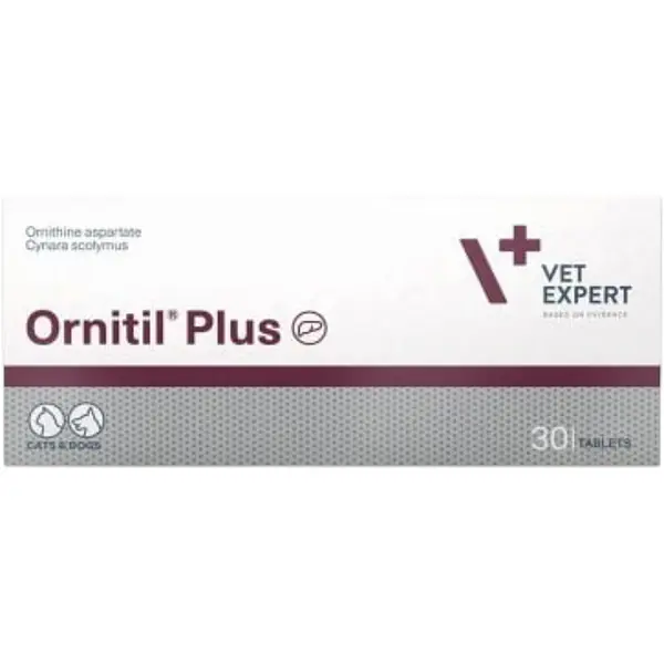 VetExpert Ornitil Plus, для поддержки здоровья печени у собак и кошек