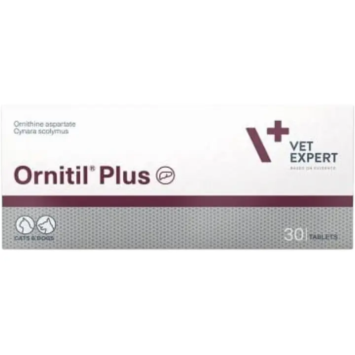 VetExpert Ornitil Plus, для поддержки здоровья печени у собак и кошек
