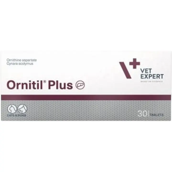 VetExpert Ornitil Plus, для поддержки здоровья печени у собак и кошек