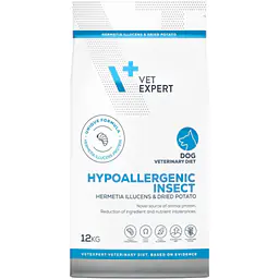 VetExpert Adult Dog, с личинками черного солдатского муравья, 12 кг