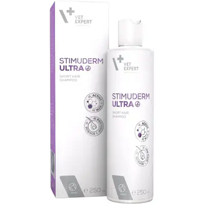 Vet Expert, Stimuderm Ultra, шампунь для собак с короткой шерстью, 250 мл основное изображение