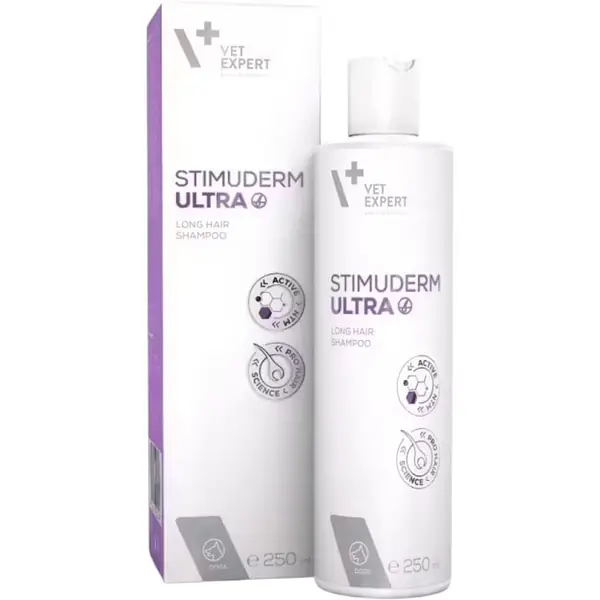 Vetexpert Stimuderm Ultra, шампунь для собак с длинной шерстью, 250 мл