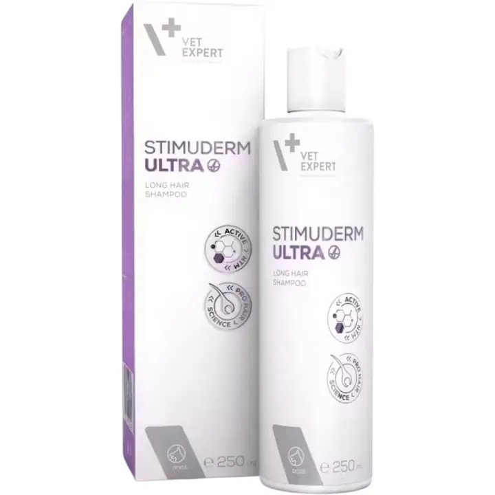 Vetexpert Stimuderm Ultra, шампунь для собак с длинной шерстью, 250 мл