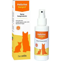 STANGEST HELIOVET – Солнцезащитный спрей SPF50+ для собак и кошек, 80 мл