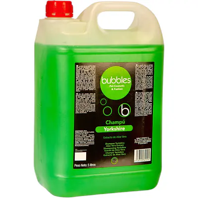 Bubble's Шампунь для собак, с алоэ вера, 5 л основное изображение