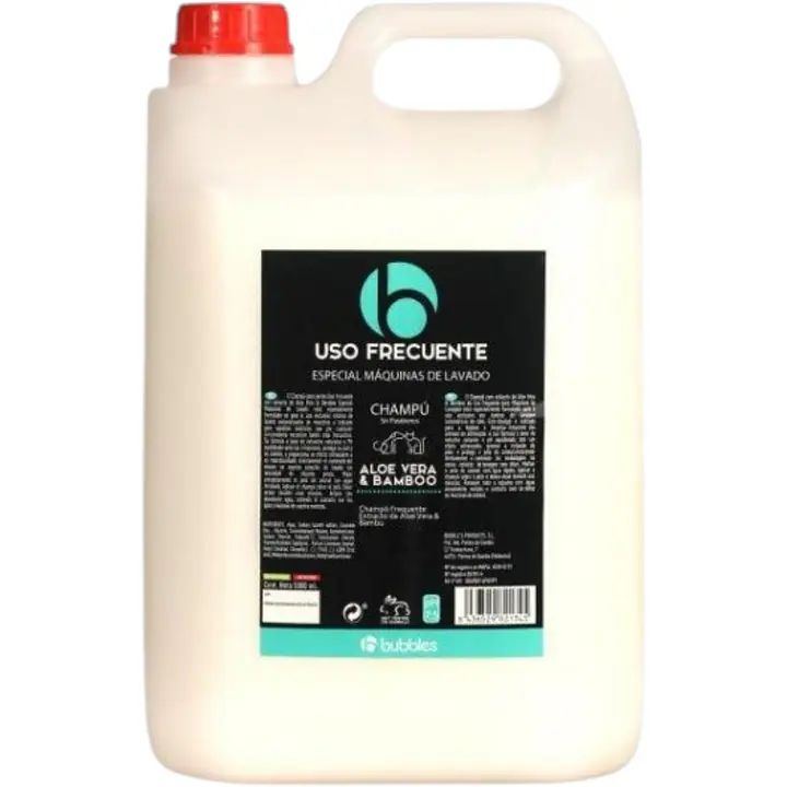 Bubbles Шампунь с алоэ и бамбуком, 5 л